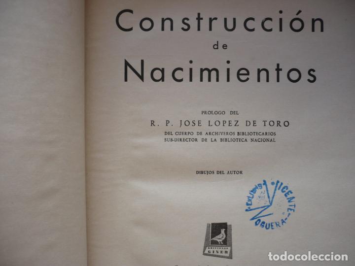 Libros de segunda mano: Construcci&oacute;n de Nacimientos. Luis Buend&iacute;a. Ediciones Giner, 1957. - Foto 9