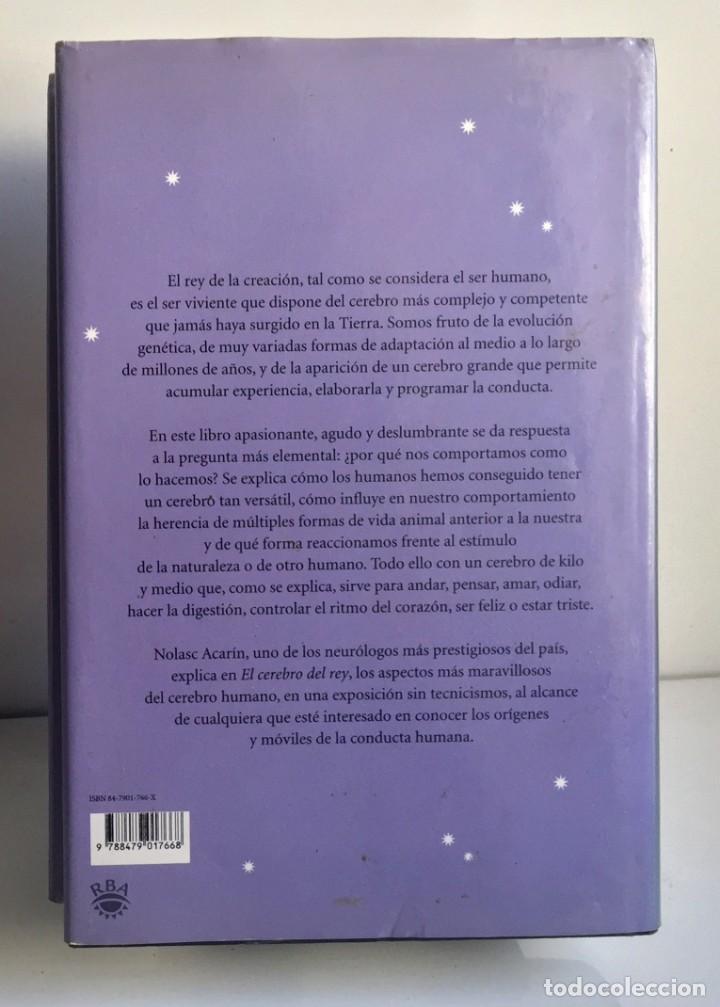 Libros de segunda mano: EL CEREBRO DEL REY. Nolasc Acar&iacute;n - Foto 2