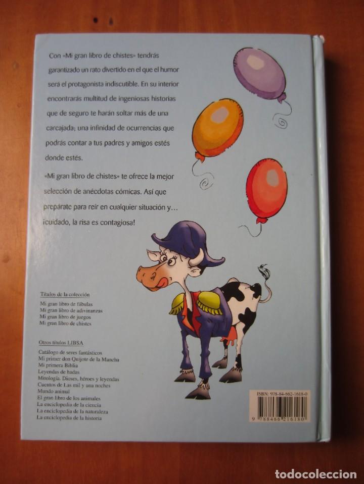 Libros de segunda mano: Mi Gran Libro de Chistes (Libsa) (ISBN 978-8466216180) - Foto 2