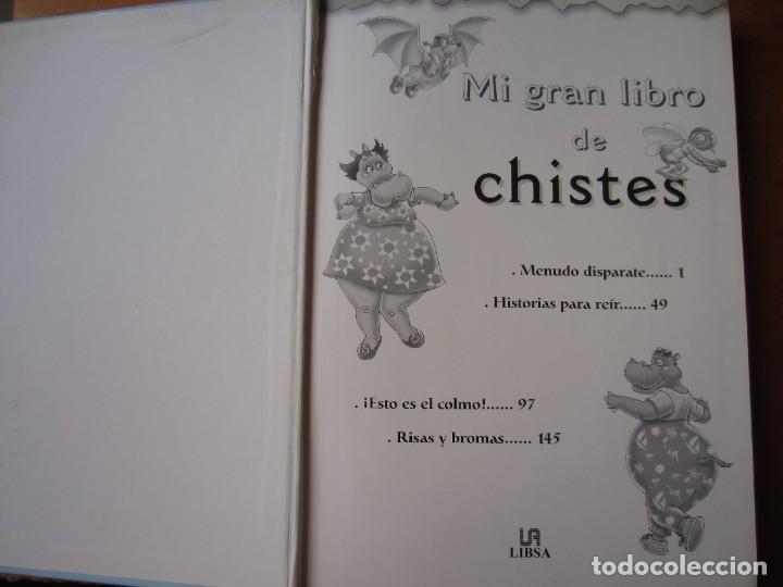 Libros de segunda mano: Mi Gran Libro de Chistes (Libsa) (ISBN 978-8466216180) - Foto 4
