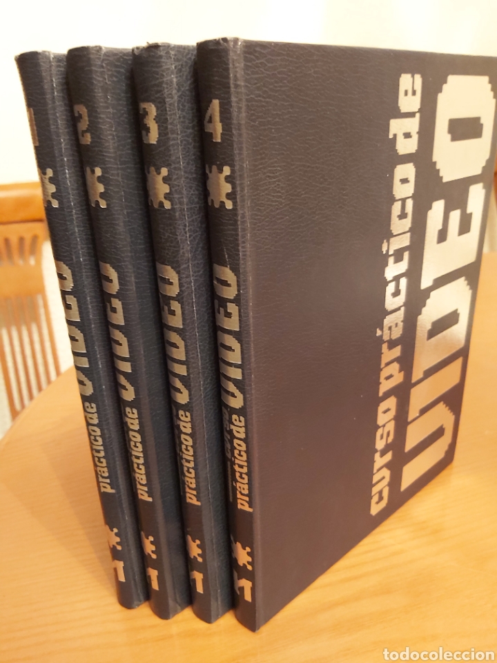 Libros de segunda mano: CURSO PR&Aacute;CTICO DE VIDEO. 4 TOMOS, COMPLETO. ED. 1986 - Foto 2
