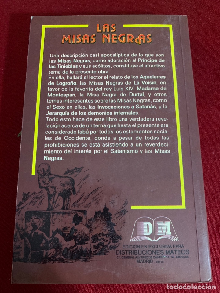 Libros de segunda mano: Las misas negras. Louis Adams. - Foto 2