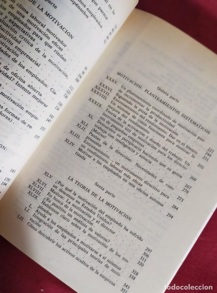 Libros de segunda mano: MOTIVACION DEL PERSONAL - A.DALE TIMPE - Foto 5