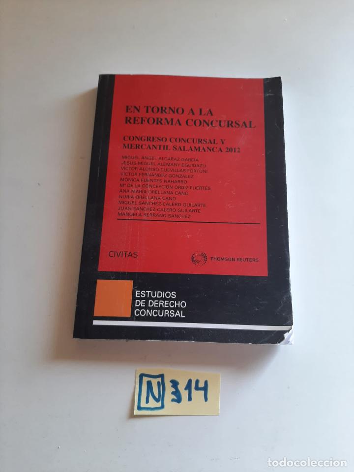 Libros de segunda mano: En torno a la reforma concursal - Foto 1