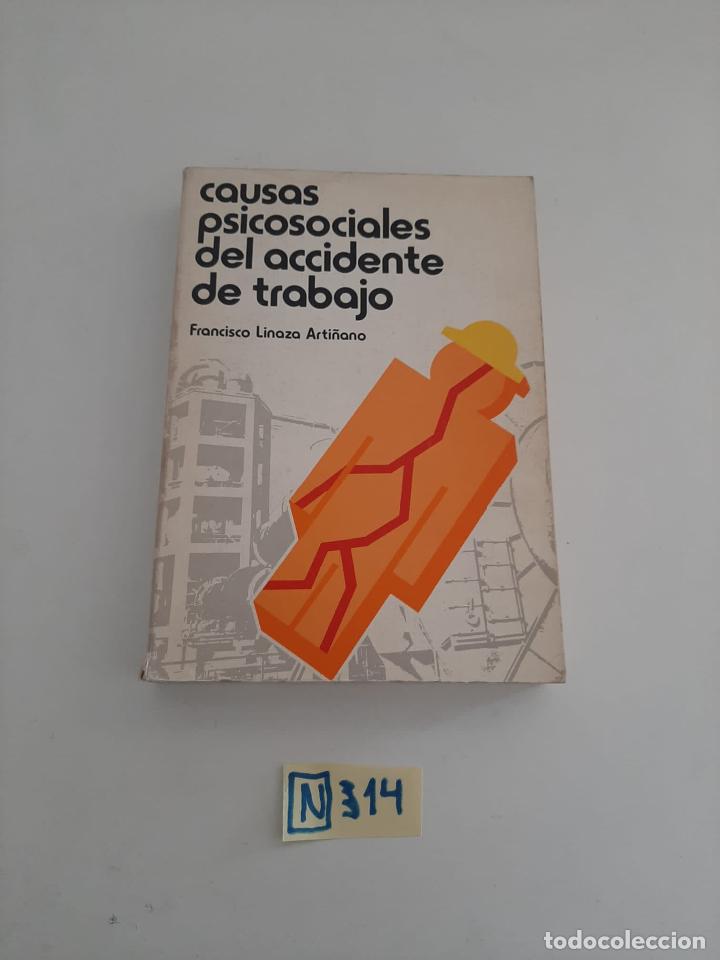 Libros de segunda mano: Causas psicosociales del accidente de trabajo - Foto 1