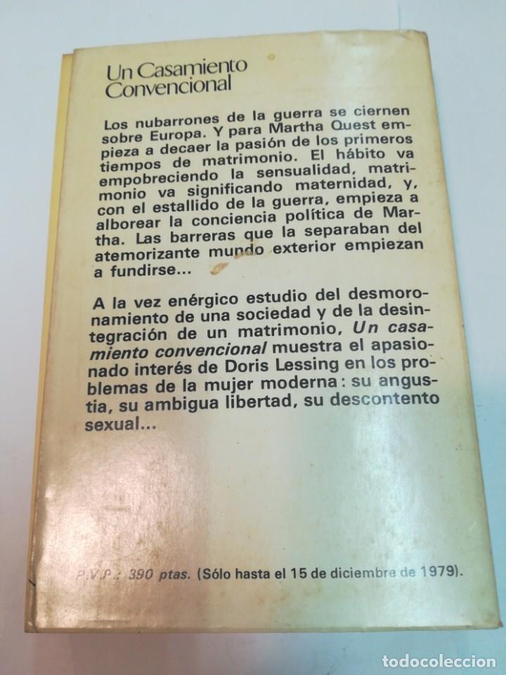 Libros de segunda mano: DORIS LESSING Un casamiento convencional SA6524 - Foto 2