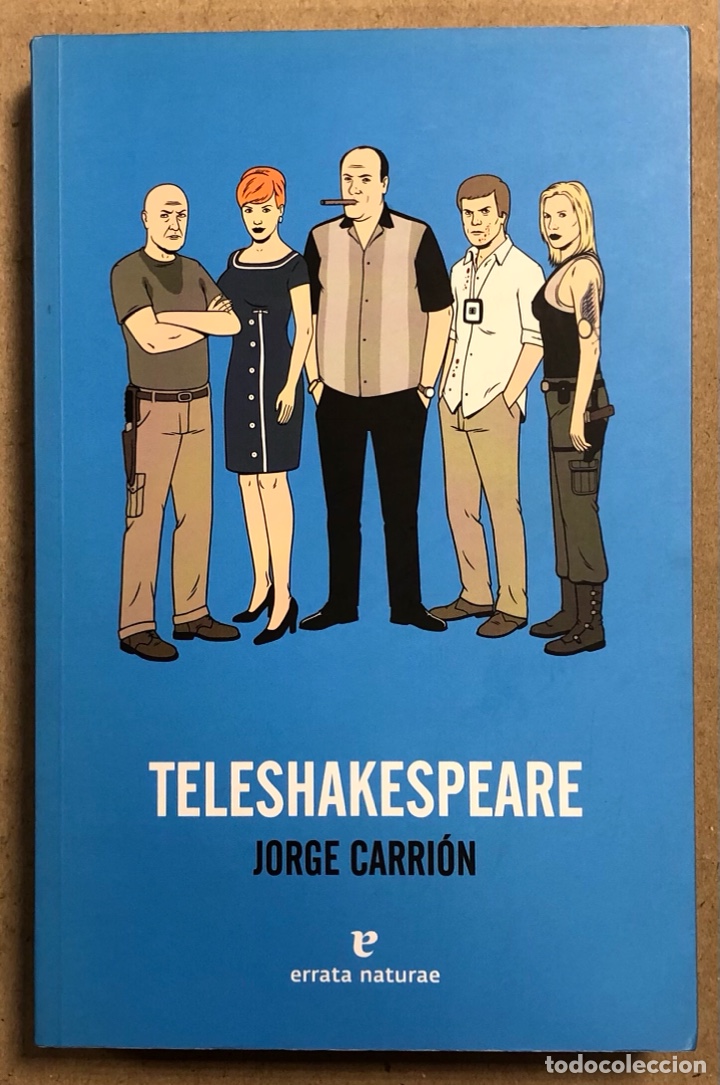 Libros de segunda mano: TELESHAKESPEARE. JORGE CARRI&Oacute;N. ERRATA NATURAE 2011 (1&ordf; EDICI&Oacute;N). - Foto 1