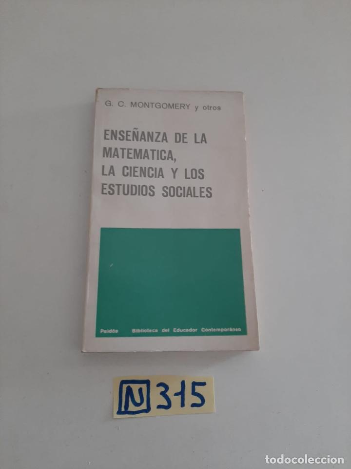 Libros de segunda mano: Ense&ntilde;anza de la matem&aacute;tica, la ciencia y los estudios sociales - Foto 1