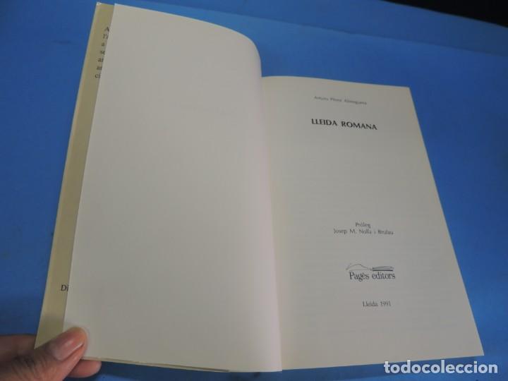 Libros de segunda mano: LLEIDA ROMANA .- ARTURO P&Eacute;REZ - Foto 2