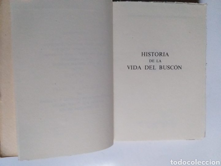 Libros de segunda mano: Historia de la vida del Busc&oacute;n Francisco de Quevedo . Facs&iacute;mil - Foto 7