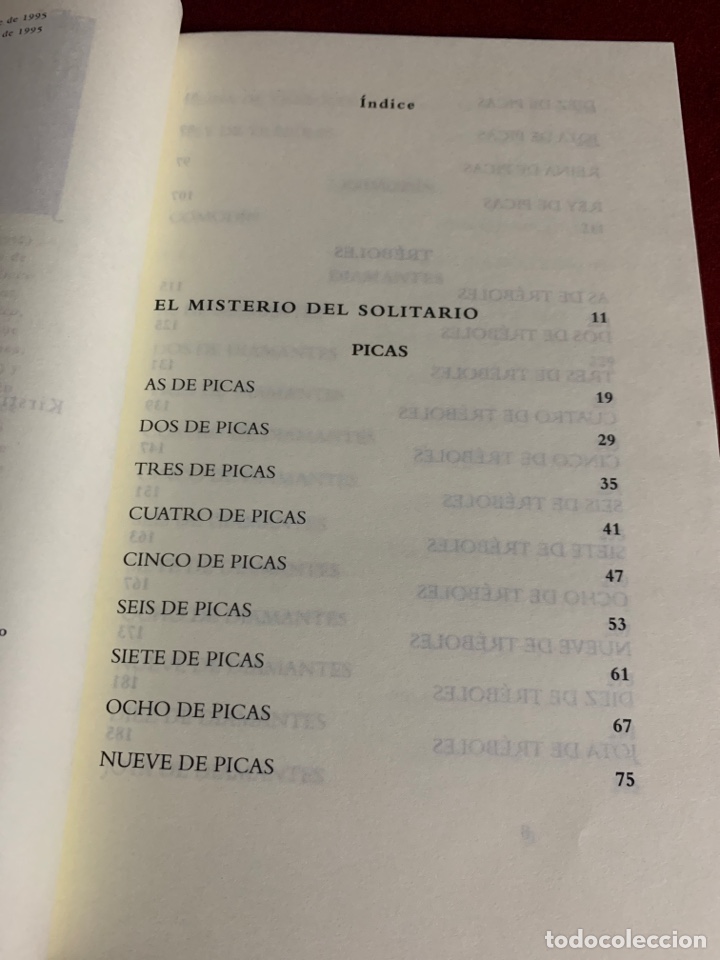 Libros de segunda mano: El misterio del solitario. Jostein Gaarder. - Foto 3