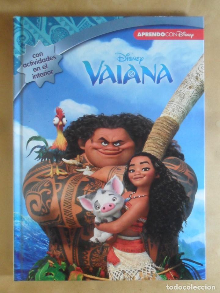 Libros de segunda mano: VAIANA - APRENDO CON DISNEY (CON ACTIVIDADES) - PENGUIM - 2016 - Foto 1