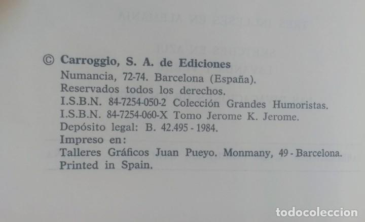 Libros de segunda mano: JEROME K. JEROME - OBRAS SELECTAS - Foto 4
