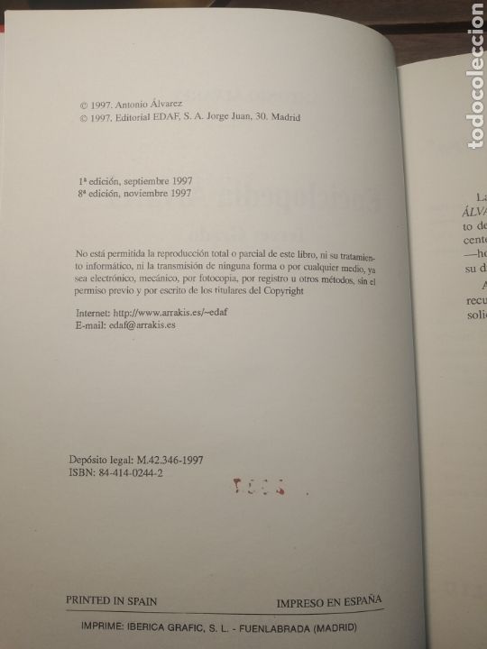 Libros de segunda mano: Enciclopedia &Aacute;lvarez tercer grado . edici&oacute;n numerada. Facs&iacute;mil 1997 - Foto 5