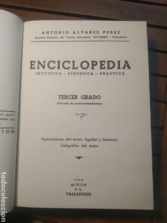 Libros de segunda mano: Enciclopedia &Aacute;lvarez tercer grado . edici&oacute;n numerada. Facs&iacute;mil 1997 - Foto 2