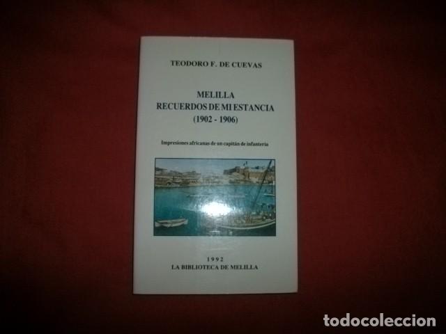 Livros em segunda m&atilde;o: Melilla recuerdos de mi estancia (1902-1906) - Teodoro F. de Cuevas (CAPIT&Aacute;N DE INFANTER&Iacute;A)
