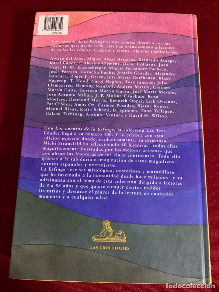 Libros de segunda mano: Los cuentos de la esfinge. Edici&oacute;n a cargo de Michi Strausfeld. - Foto 2