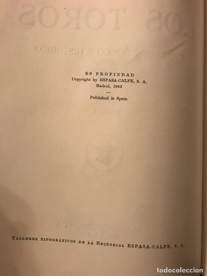 Libros de segunda mano: cossio los toros 3 volumenes - Foto 2