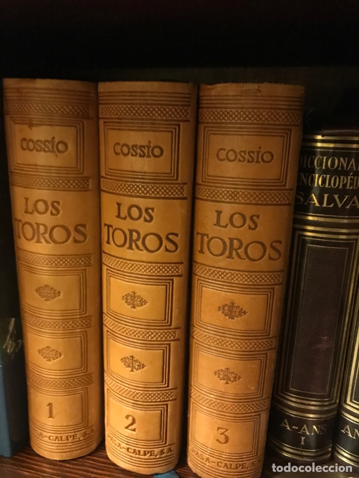 Libros de segunda mano: cossio los toros 3 volumenes - Foto 1