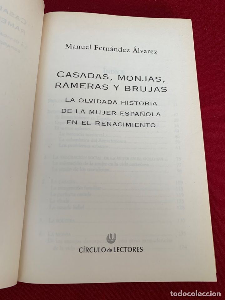 Libros de segunda mano: Casadas, monjas, rameras y brujas. Manuel Fern&aacute;ndez &Aacute;lvarez. - Foto 4