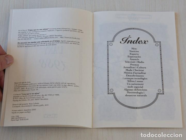 Libros de segunda mano: 1988 lany que tu vas n&eacute;ixer - Foto 3