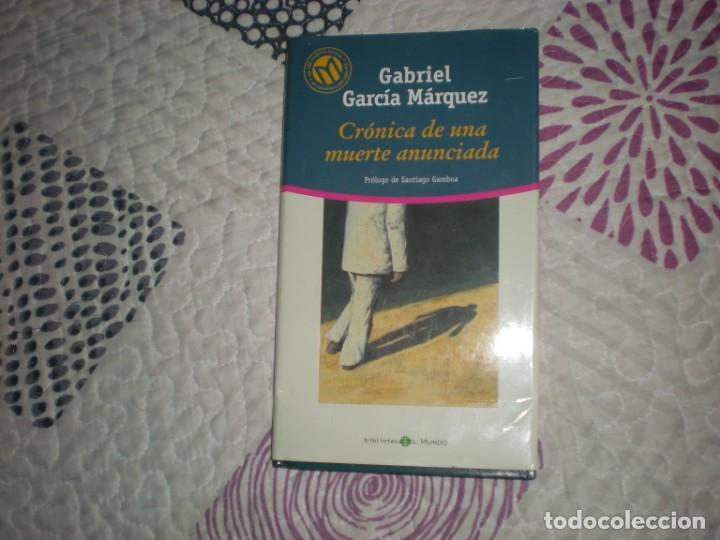 Libros de segunda mano: Cr&oacute;nica de una muerte anunciada;Gabriel Garc&iacute;a M&aacute;rquez;El Mundo;2001