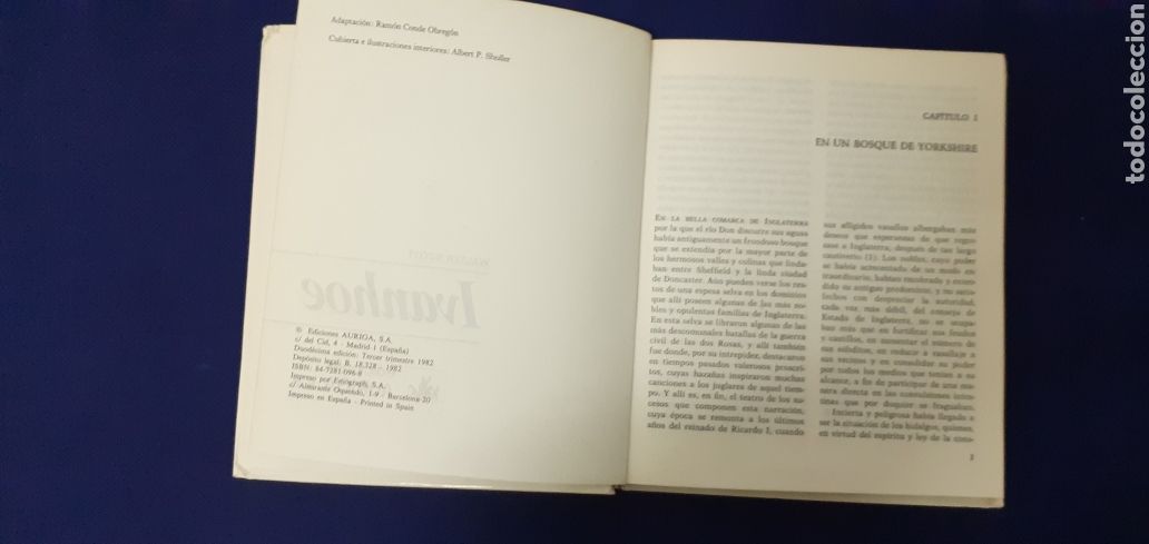 Libros de segunda mano: IVANHOE, WALTER SCOTT, NUEVO AURIGA - Foto 2
