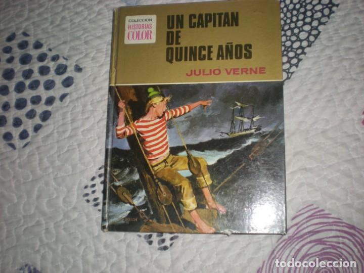 Libros de segunda mano: Un capit&aacute;n de quince a&ntilde;os;Julio Verne;Bruguera;1977