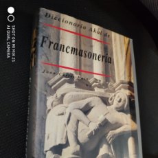 Livres d'occasion: DICCIONARIO DE LA FRANCMASONERÍA DAZA, JUAN CARLOS PUBLICADO POR AKAL, 1997 ISBN 10: 844600738XISB. Lote 302092108