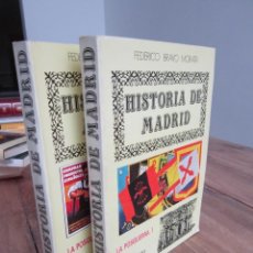 Libros de segunda mano: HISTORIA DE MADRID. 2 TOMOS, 13 Y 14 FEDERICO BRAVO MORATA. LA POSGUERRA I Y II. LA UNIÓN, 1986