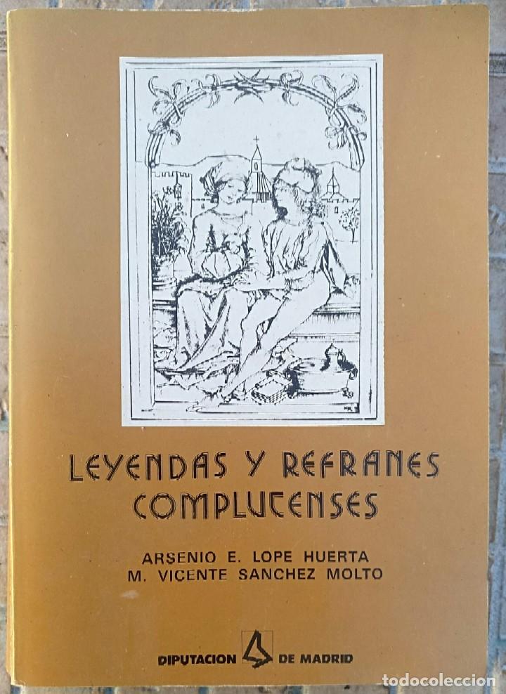 Libros de segunda mano: Leyendas y refranes complutenses - Foto 1