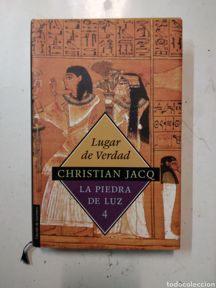 Libros de segunda mano: Christian Jacq, La piedra de luz 4, C&iacute;rculo de Lectores - Foto 1