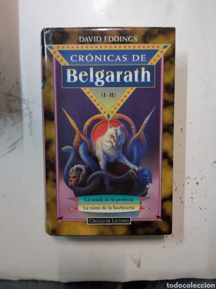Libros de segunda mano: David Eddings, Cr&oacute;nicas de Belgarath I y II - Foto 1