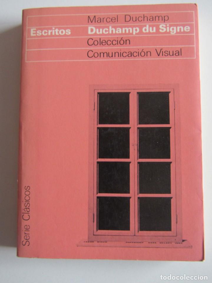 Libros de segunda mano: Escritos. Duchamp du Signe- Marcel Duchamp. Coleccion Comunicacion Visual - Foto 1