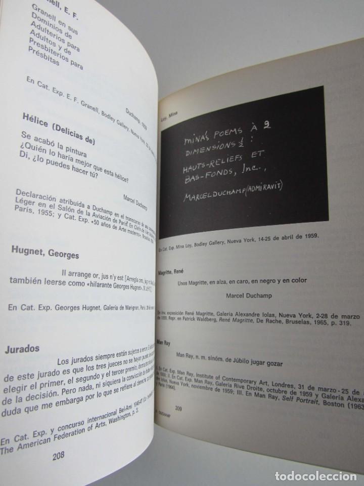 Libros de segunda mano: Escritos. Duchamp du Signe- Marcel Duchamp. Coleccion Comunicacion Visual - Foto 7