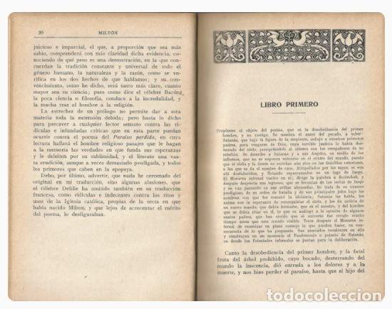 Libros de segunda mano: EL PARAISO PERDIDO - Jhon Milton - Foto 4