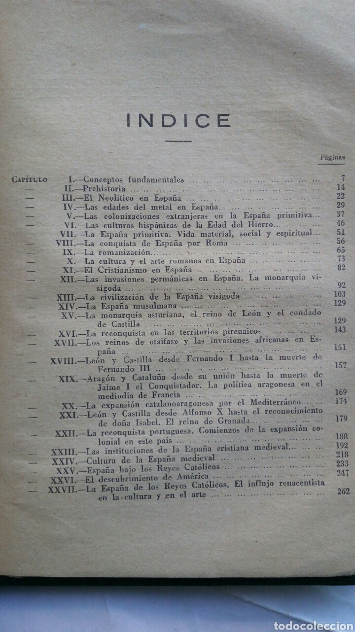 Libros de segunda mano: Compendio de Historia de Espa&ntilde;a. C. P&eacute;rez Bustamante. - Foto 5