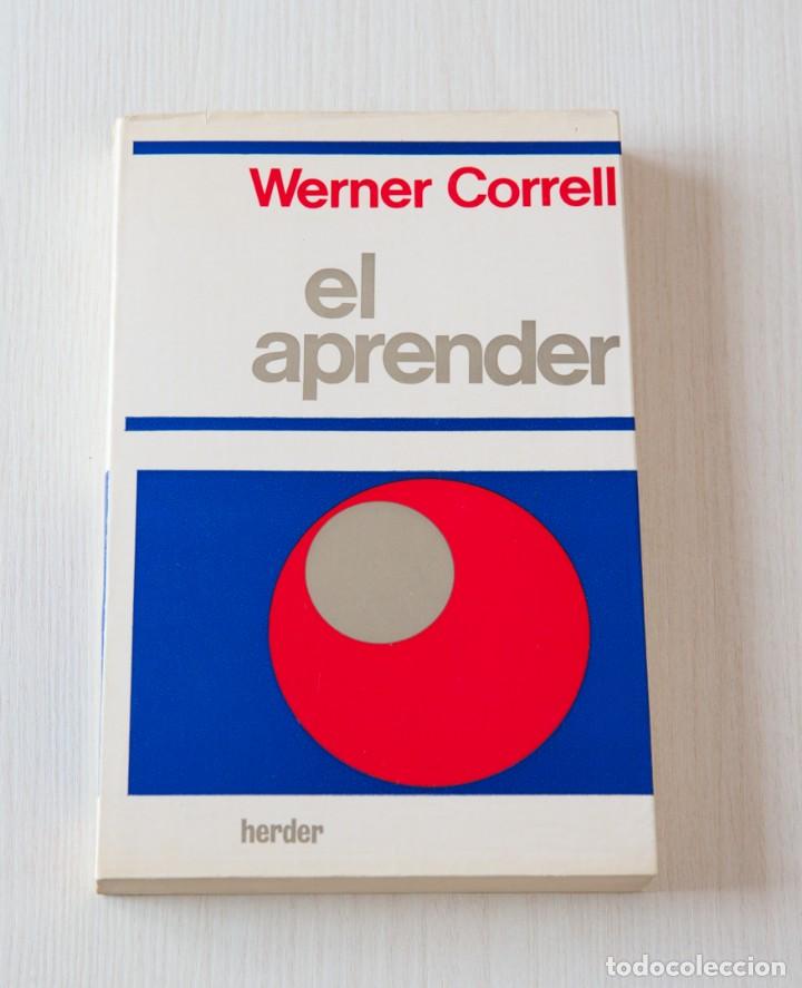 Libros de segunda mano: El aprender. Werner Correll. - Foto 1