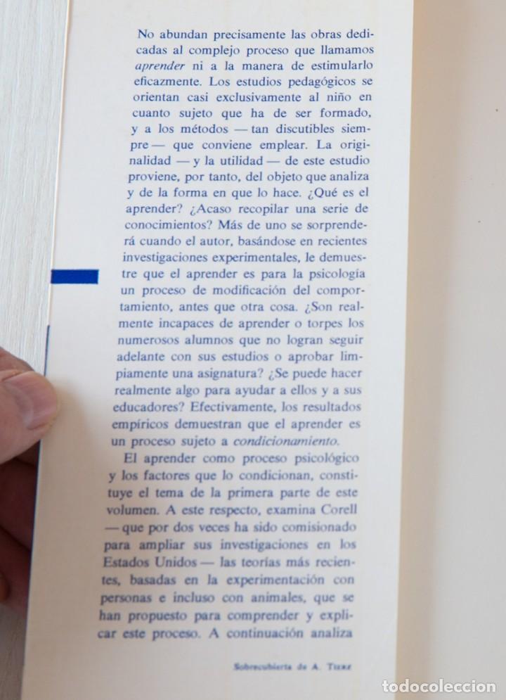 Libros de segunda mano: El aprender. Werner Correll. - Foto 3