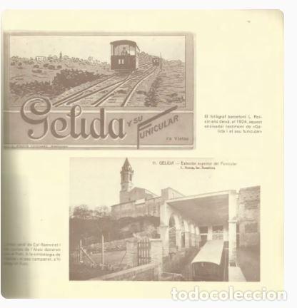 Libros de segunda mano: &Agrave;LBUM DEL FUNICULAR DE GELIDA 1920-1982 - Foto 4