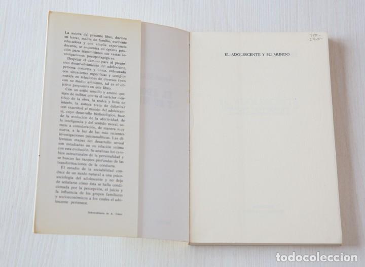 Libros de segunda mano: El adolescente y su mundo - Foto 3