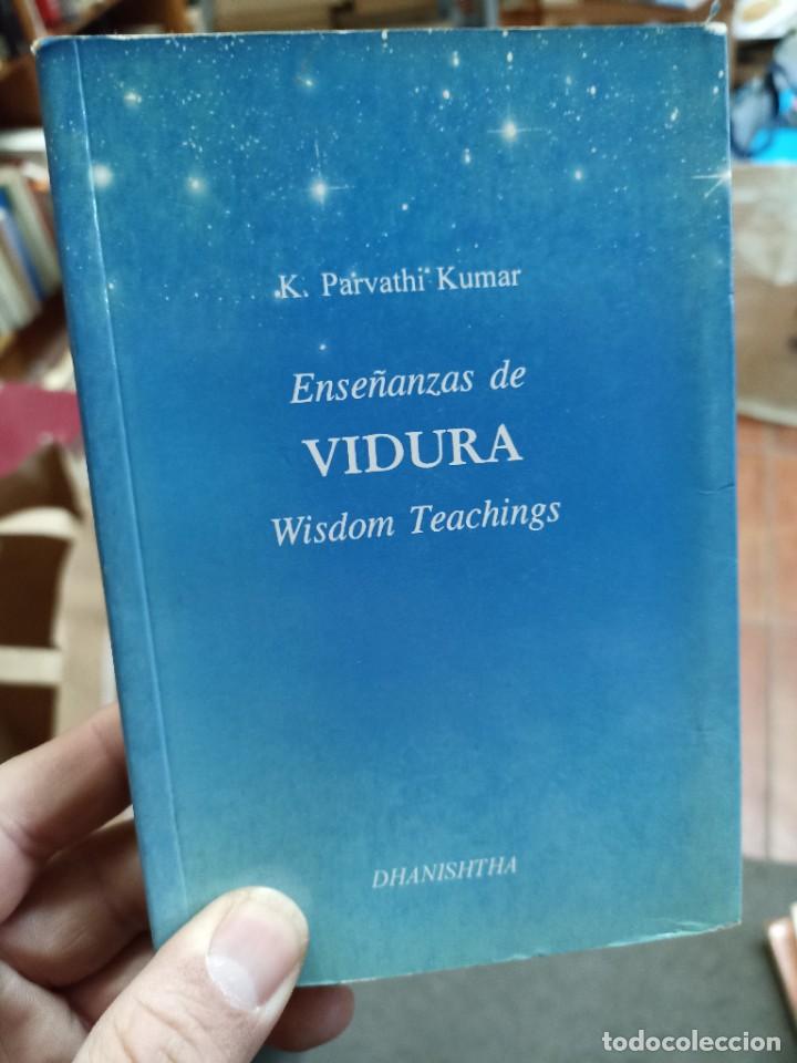 Libros de segunda mano: Parvathi Kumar. Ense&ntilde;anzas de Vidura. - Foto 1