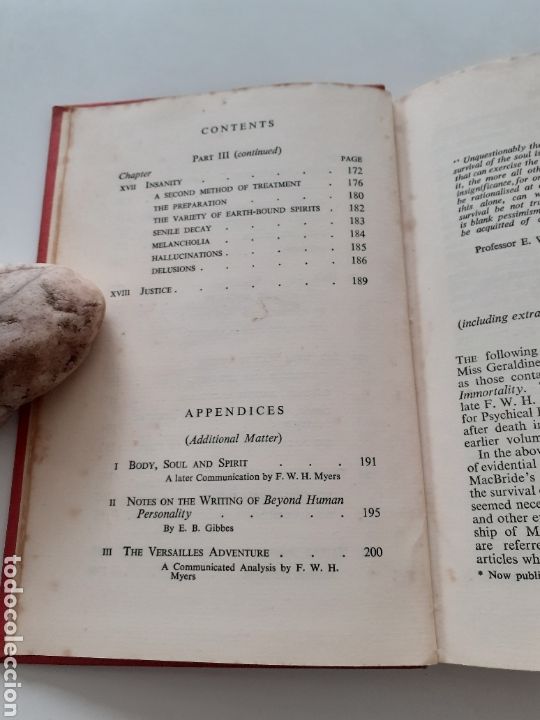 Libros de segunda mano: Beyond human personality, Geraldine Cummins, ingl&eacute;s, 1952 - Foto 8