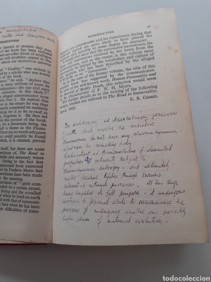 Libros de segunda mano: Beyond human personality, Geraldine Cummins, ingl&eacute;s, 1952 - Foto 9