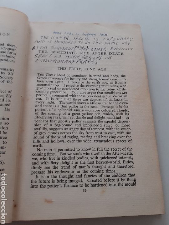Libros de segunda mano: Beyond human personality, Geraldine Cummins, ingl&eacute;s, 1952 - Foto 10
