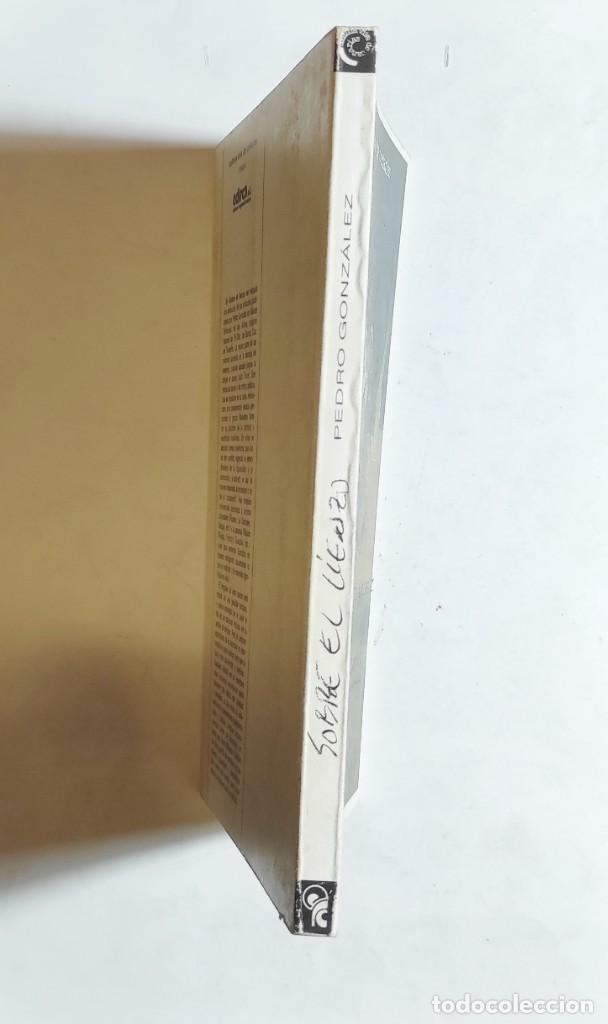 Libros de segunda mano: PEDRO GONZ&Aacute;LEZ. SOBRE EL LIENZO. 1985. CANARIAS. - Foto 5