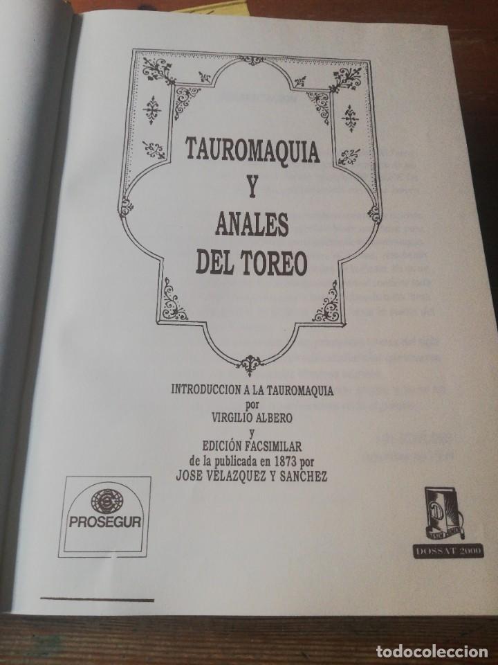 Libros de segunda mano: Tauromaquia y anales del toreo - Foto 2