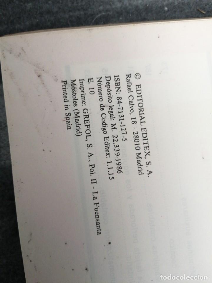 Libros de segunda mano: Libro editex pr&aacute;cticas administrativas formaci&oacute;n profesional a&ntilde;o 1986 - Foto 4