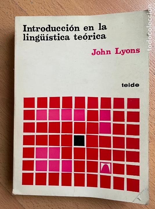 Libros de segunda mano: INTRODUCCION EN LA LINGUISTICA TEORICA, John Lyons, Teide - Foto 1