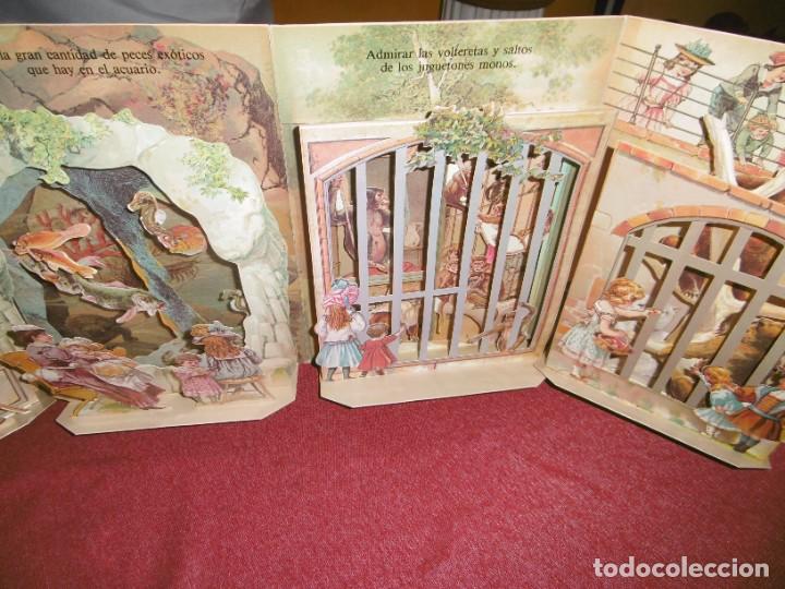 Libros de segunda mano: LIBRO DESPLEGABLE UN D&Iacute;A EN EL ZOO. - Foto 10